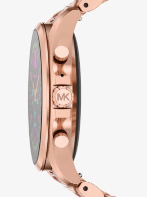 Smartwatch Gen 6 Bradshaw, roségoudkleurig met siersteentjes