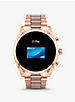 Gen 6 Bradshaw Pavé Rose Gold-Tone Smartwatch image number 4