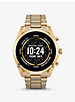 Reloj inteligente Bradshaw Gen 6 en tono dorado con incrustaciones image number 6