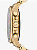 Gen 6 Bradshaw Pavé Gold-Tone Smartwatch image number 1