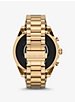 Gen 6 Bradshaw Pavé Gold-Tone Smartwatch image number 2