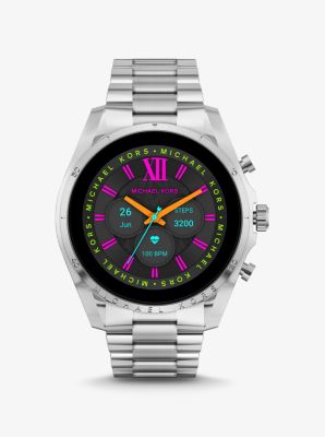 Reloj inteligente Bradshaw Gen 6 en tono plateado image number 0