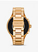 Gen 6 Camille Pavé Gold-Tone Smartwatch image number 2