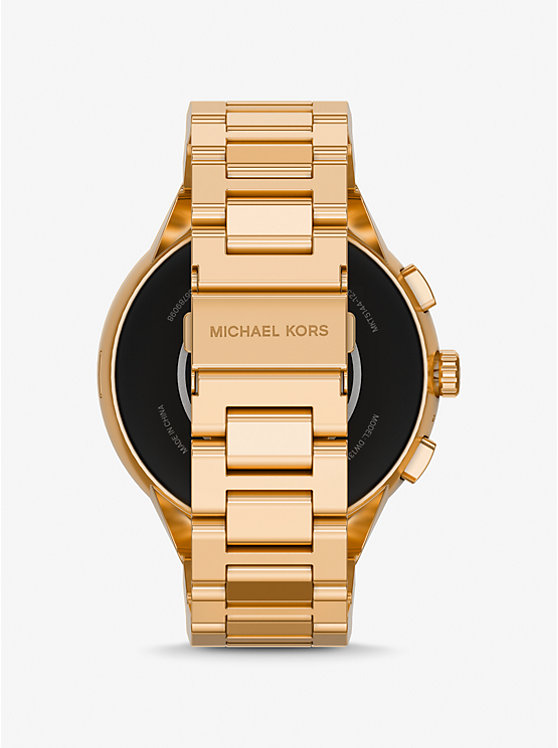 Gen 6 Camille Pavé Gold-Tone Smartwatch image number 2