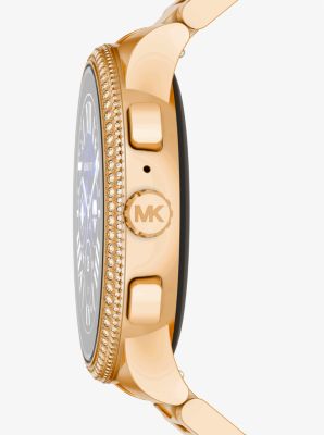 Michael Kors Gen 6 Camille Gold-Tone Stainless Steel Smartwatch - MKT5144V  - Watch Station