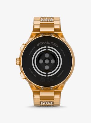 Smartwatch Gen 6 Camille tonalità oro con pavé image number 4