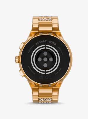 Gen 6 Camille Pavé Gold-Tone Smartwatch image number 4