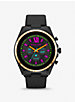 Smartwatch Gen 6 Bradshaw nero con cinturino in silicone con logo image number 0