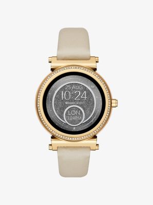 Michael kors 2025 sofie smartwatch straps