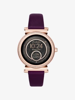 Michael kors sofie smartwatch hot sale accessories