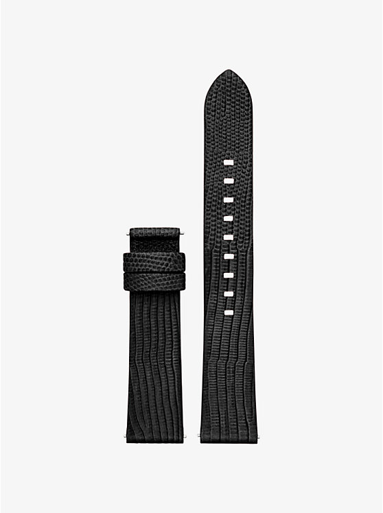 Gen 3 Sofie Embossed-Leather Smartwatch Strap image number 0