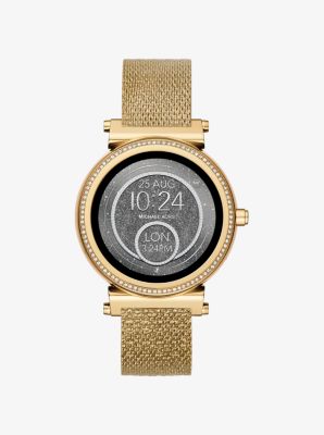 Michael kors sofie store smartwatch straps