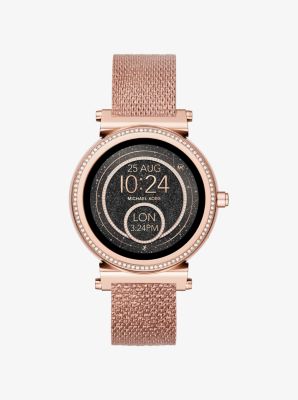 Michael kors sofie smartwatch on sale straps