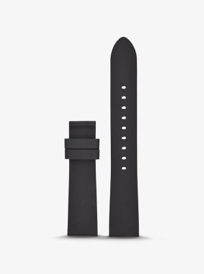 Michael kors runway 2025 silicone smartwatch strap