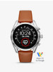 Gen 4 Bradshaw Leather Smartwatch Strap image number 1