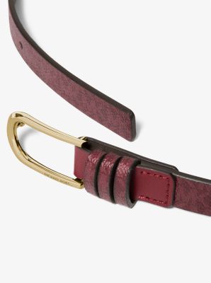 Signature Logo Skinny Belt