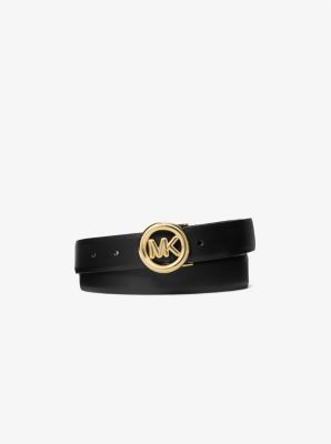 Logo Leather Belt