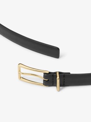 Ceinture en cuir in NOIR | Michael Kors