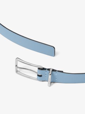 Leather Belt in CHAMBRAY | Michael Kors
