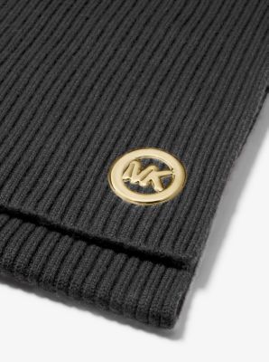 Sciarpa in lana a coste