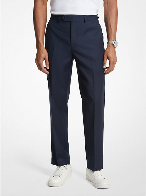 Modern-Fit Wool Blend Suit Pants image number 0