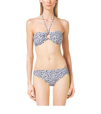 michael kors bandeau bikini top