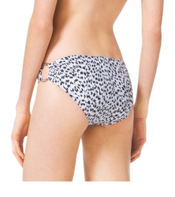 Leopard-Print Bikini Bottom