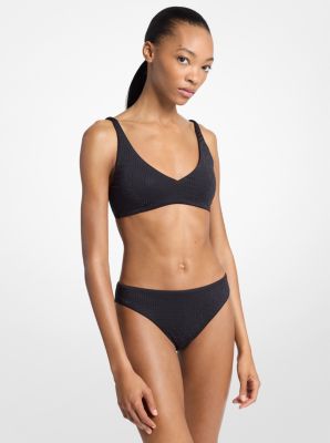 Top de bikini con incrustaciones de pedrer&iacute;a