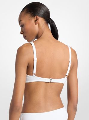 Top de bikini con incrustaciones de pedrer&iacute;a