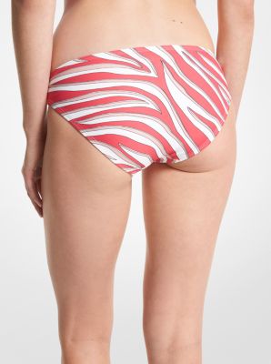 Zebra Print Bikini Bottom image number 1