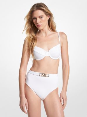 Michael kors white 2024 bikini