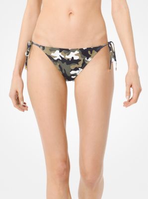 Camouflage Bikini Bottom | Michael Kors