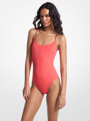 Michael kors shop red swimsuit