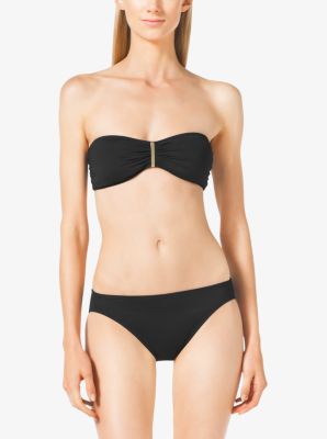 Michael kors bandeau bikini on sale top