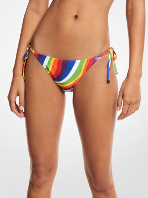 Rainbow Wave Bikini Bottom