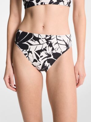 Palm Print Bikini Bottom image number 0