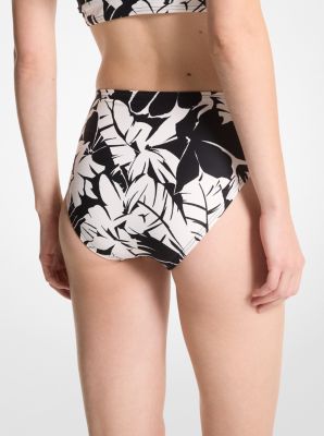 Palm Print Bikini Bottom image number 1