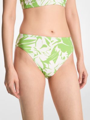 Palm Print Bikini Bottom