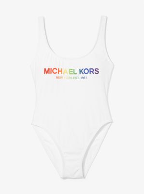 Michael kors sale rainbow swimsuit