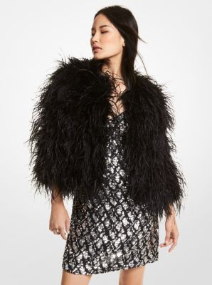 Feather Bolero Jacket image number 1