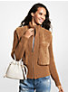 Shearling and Knit Jacket image number 0