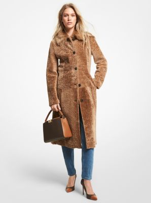 Shearling Coat Michael Kors