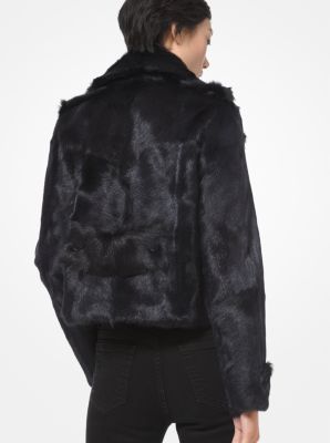 Goat Hair Double-Breasted Jacket