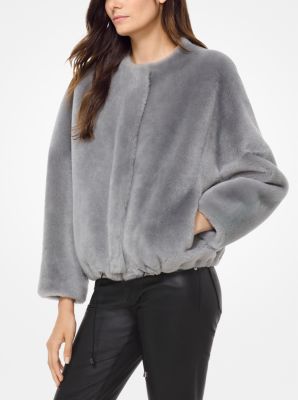 michael kors shearling jacket