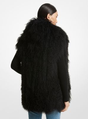 Shearling Vest  Michael Kors Canada