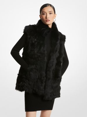 Fur vest on sale michael kors