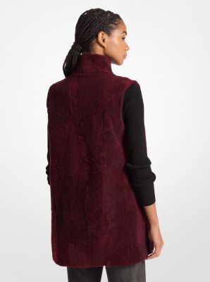 Gilet en toison d’agneau