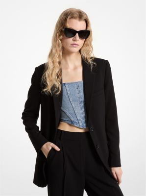 Blazer boyfriend en crêpe image number 0