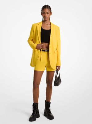 Crepe Boyfriend Blazer