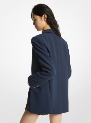 Crepe Boyfriend Blazer